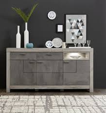 Tv lowboard weiß hochglanz 200 cm. Sideboard Granada Modern Grau 200 Cm Breit Sideboard Sideboard Weiss Kommode Modern