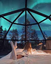 Glass Igloo Hotel In Finland Cozy Comfy Finland Travel Glass Igloo Hotel Dream Travel Destinations