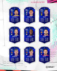 Create your own fifa 21 ultimate team squad with our squad builder and find player stats using our player database. Fifa 21 No Boost For Uefa Champions League Special Cards Fifaultimateteam It Uk