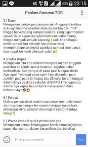 Hikmah yang terkandung dalam permintaan izin memasuki rumah saat bertamu adalah untuk menjaga pandangan mata, sebagaimana demikianlah artikel mengenai 13 cara bertamu yang baik dalam islam. Paskas Smansa Tgr On Twitter Makna Makna Yang Terkandung Dalam Lambang Paskibra Sman 1 Trg