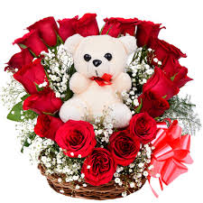You can download or direct link all teddy bears clip art and animations on this page for free ‐ you will see all. 001 A Cute Teddy Bear With 18 Fresh Red Roses Nicely Arranged In Heart Shape With Red Bow J K Florist