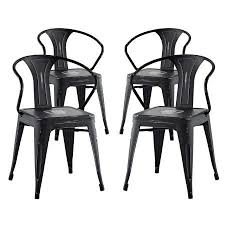 Modern Contemporary Urban Design Industrial Distressed Antique Vintage Style Kitchen Room Dining Chair Dining Chairs Bamboo Dining Chairs Metal Dining Chairs