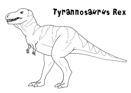 With a massive body, sharp teeth, and jaws so powerful they could crush a car, this famous carnivore dominated the forested river valleys in western north america during the late cretaceous period, 68 million years ago. Tyrannosaurus Coloring Pages Free Coloring Pages