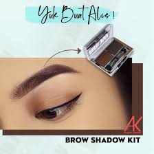 La Tulipe Brow Shadow Kit Eyebrow Eye Brow Cream Lazada Indonesia
