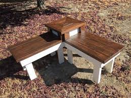 Ravella 6 piece breakfast nook set table 2 dining benches 2 chairs 1 corner bench a breakfast construction is made of wood with antique finish. Diy Corner Bench With Built In Table Pallet Furniture Outdoor Outdoor Corner Bench Outdoor Furniture Plans
