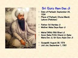 After being orphaned at the age of 7, bhai jetha grew up living with his maternal grandmother. Charan Singh Singer Auf Twitter Today Is Shri Guru Ram Das Ji Light Festival Waheguru Ji Guru Ram Das Ji Was The Fourth Of The Ten Gurus Of Sikhism
