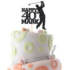 4.8 out of 5 stars. Personalised Golf Birthday Cake Topper With Name And Age Golf Themed Party Decor Custom 30th 40th 50th Birthday Decoration Cake Decorating Supplies Aliexpress