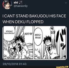 Icant Stand Bakugou His Face When Deku Flopped Ifunny My Hero Academia Manga Anime Funny My Hero Academia Memes