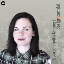 Émilie F. Grenier, 2014 Recipient Phyllis Lambert Design Montreal Grant