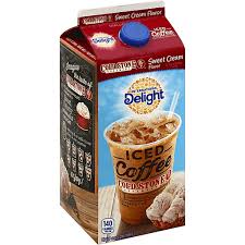 Ingredients water, canesugar, palm oil contains ms 2% or less of: International Delight Iced Coffee Cold Stone Sweet Cream Creamers Wade S Piggly Wiggly