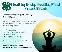 When someone picks up a cigarette for the first time, it's often to satisfy a curiosity, to look cool or to succumb to peer pressure. Healthy Body Health Mind Virtual Spin Club Licking County 4 H