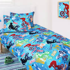 Check out our bmx bedding sets selection for the very best in unique or custom, handmade pieces from our shops. Bmx Glow In The Dark Quilt Cover Set From Kids Bedding Dreams Bike Bicycle Riding Sports Baby Boy Room Themes Boy Room Themes Baby Room Design