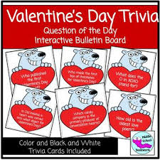 Challenge them to a trivia party! Valentine S Day Trivia Questions Of The Day By Middle School Bookworm