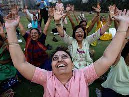Laughter yoga is found the best yoga for old men and women. What Is Laughter Yoga Howstuffworks