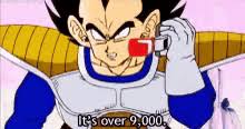 The movie dragon ball z: My Power Level Is Over 9000 Gifs Tenor