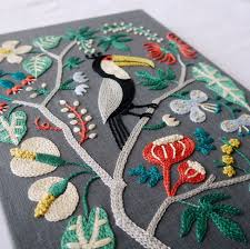 La Broderie Fait Son Come Back Deco Causeries Deco Blog Decoration Maison Modele De Broderie Idees De Broderie Points De Broderie