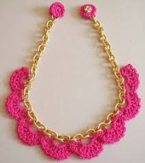 13 Modern Crochet Necklaces Dream A Little Bigger Crochet Necklace Tutorial Crochet Necklace Pattern Crochet Jewelry