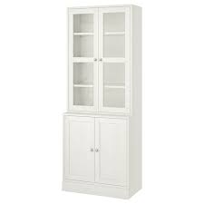 Design and decoration for everyone with just a click! Havsta Mobile Con Ante A Vetro Bianco 81x47x212 Cm Ikea It