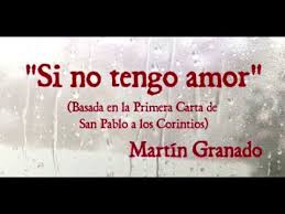 Es bueno para el hombre no tocar a una mujer, por lo tanto, digo a los solteros y a las viudas que es bueno para ellos soportarlo así como yo. Si No Tengo Amor Basada En La Primera Carta De San Pablo A Los Corintios Martin Granado 2019 Youtube