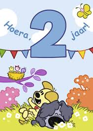 Cijferkaarten Woezel Pip 2 Jaar
