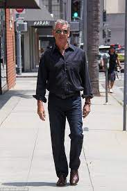 pierce brosnan 63 is the epitome of cool in designer shades fashion for men over 50 older mens fashion clothes for men over 50