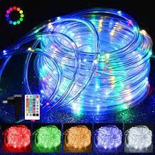 20m led schlauch lichterkette aussen 200er led weihnachtsbeleuchtung aussen ip68 16 farben lichterk guirlande lumineuse interieur guirlande lumineuse guirlande