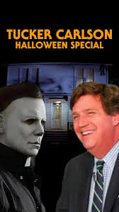 @tuckercarlson Halloween Special, ., ., ., #comedy #funny #michaelmyers