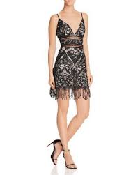 Saylor Fringe Embroidery Dress Bloomingdale S Cocktail Dress Lace Summer Dresses Embroidery Dress