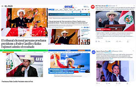 1 2 3 fue rondero durante su juventud e incluso llegó a ser dirigente nacional de la organización de rondas campesinas. Prensa Extranjera Informa Asi Sobre Proclamacion De Pedro Castillo Como Presidente De Peru