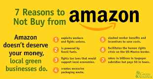 All departments audible books & originals alexa skills amazon devices amazon pharmacy amazon warehouse appliances apps & games arts. 10 Reasons To Avoid Amazon Green America
