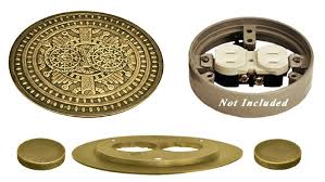 Windsor Pattern Victorian Decorative Floor Outlet Electrical Cover Zpt 9 Floor Outlets Floor Decor Vintage Hardware