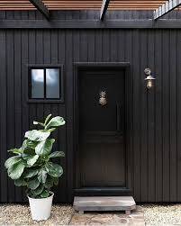 Palm Beach Black Porter Paint Black House Exterior Exterior Paint