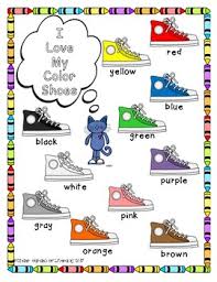 Color Words Anchor Chart