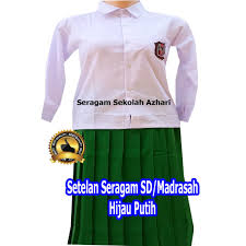 Kami hadir untuk seluruh wilayah di indonesia. Setelan Seragam Sekolah Madrasah Hijau Putih Panjang Perempuan Seragam Anak Sd Shopee Indonesia