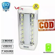 Mulai dari harga lampu emergency termurah dan lampu emergency terbaik seperti lampu gantung led. Lampu Emergency Lampu Led Up To 7 Jam Lampu Darurat Lazada Indonesia