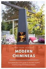 With chiminea fire pit, you can heat your patio and backyard in a modernized manner. The Modern Chiminea Nine Top Models Reviewed Outsidemodern