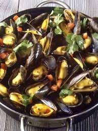 Recette De Moules Au Vin Blanc Et Pastis Recette Recette Moules Recette Plats Sales