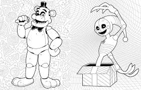 Want to discover art related to scott_cawthon? Book News Preview Pages For The Coloring Book Found On Edelweiss Fivenightsatfreddys