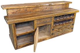 Grease your cooking pot of choice! Old Fashioned Rustic Barn Door Bar 8 Feet Long