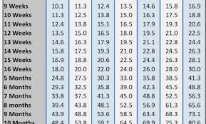 organized german shepherd growth chart weight growth chart