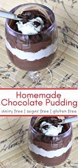 Homemade Chocolate Pudding Dairy Free Sugar Free Recipe Recipe Homemade Chocolate Pudding Sugar Free Pudding Recipe Dairy Free Pudding