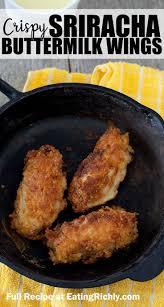 These Crispy Tangy Spicy Hot Wings Are Pan Fried Then Finish Cooking In The Oven To Keep Them From Gett With Images Hot Wing Recipe Hot Chicken Wings Recipe Wing Recipes