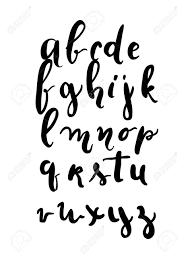 And some people aren't happy. Hand Lettering Font Modern Hand Lettering Style Full Version Royalty Free Cliparts Vectors And Stock Illustration Image 64846447