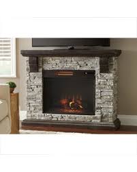She always wanted a fireplace in her living room it took a lot of plotting and planning but i purchased the perfect 3pc. 20 Off Home Decorators Collection Highland 50 In Faux Stone Mantel Electric Fireplace In Gray