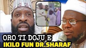 Grand mufti of Ilorin Fadilat sheikh sulaimon faruq onikijipa At Sheikh  Abdullah Jubril Shaban Place