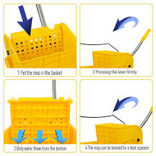Get house cleaning service price information with homeadvisor's cleaning service cost guide for the home. Yellow Cleaning Cart With 4 Wheels 5 28 Gallon Mop Bucket With Wringer Combo Commercial Home Cleaning Cart Restaurant Waiter Cleaner Tools Buckets Industrial Scientific Een Twee Nl