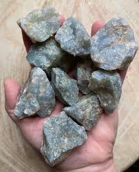 Raw Blue Quartz Natural Gemstone Chunks Chunky Piece Rough Specimen Throat Chakra Crystal Grid Healing Gemstone In 2020 Raw Gemstones Rocks Blue Quartz Natural Gemstones