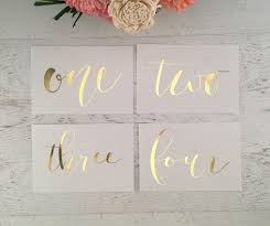 Gold Table Numbers Table Markers Wedding Table Decor Gold Table Decor White Table Markers Gold Gold Table Numbers Wedding Table Wedding Table Numbers