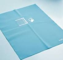 Ophthalmic Eye Drape (150×150 cm) – Sterile SMS Fabric with ...