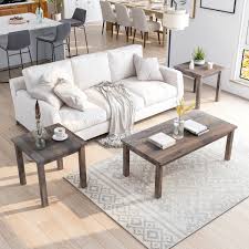 Set your coffee or magazine on a triangular stand. Furniture Of America Boisee 3 Piece Coffee Table And End Tables Set Overstock 32518733